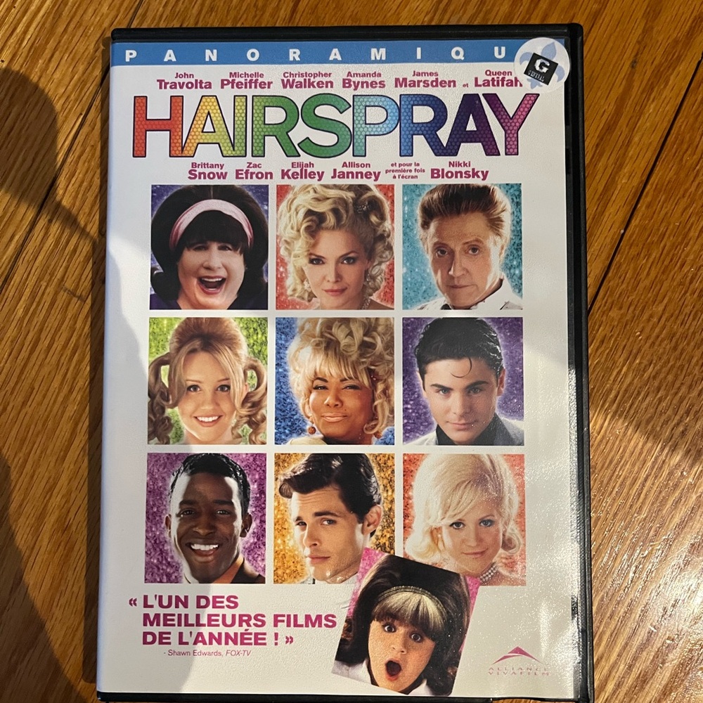 Colorful Kids Hairspray DVD movie